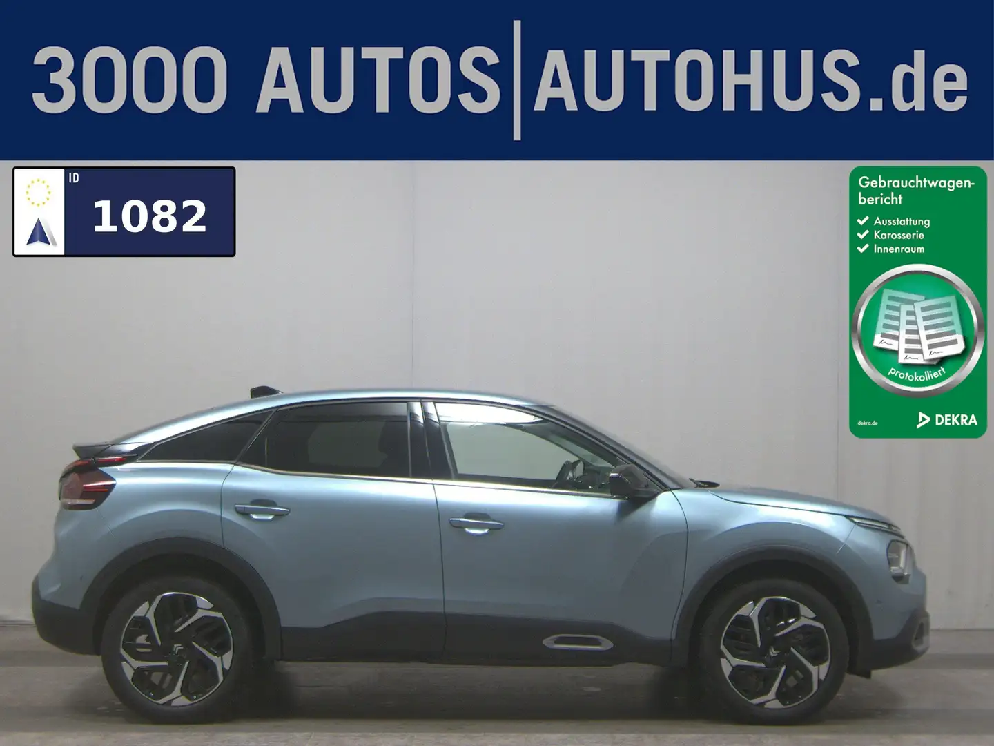 Citroen C4 1.2 PureTech Shine Navi LED HuD T-Leder Blau - 1