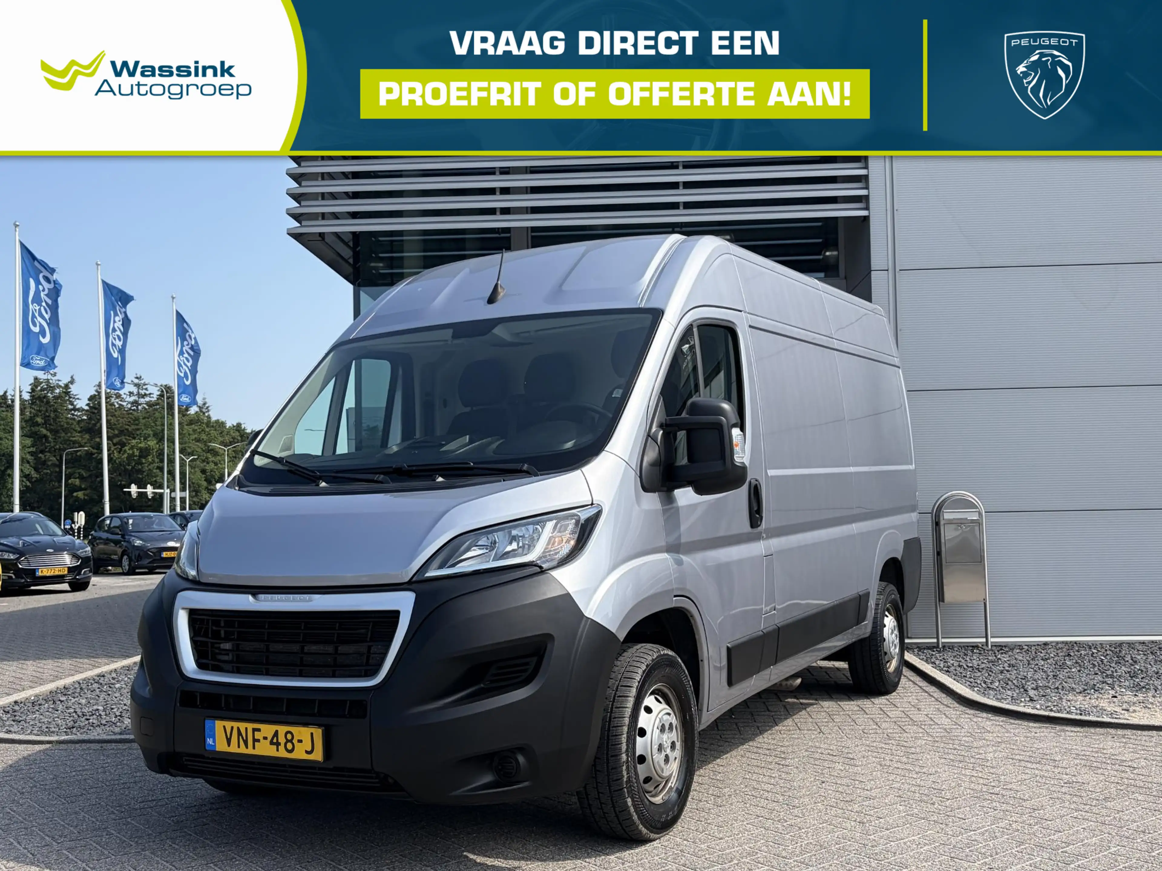 Peugeot Boxer 330 2.2 BlueHDi 140 L2H2 Premium | Trekhaak | Acht