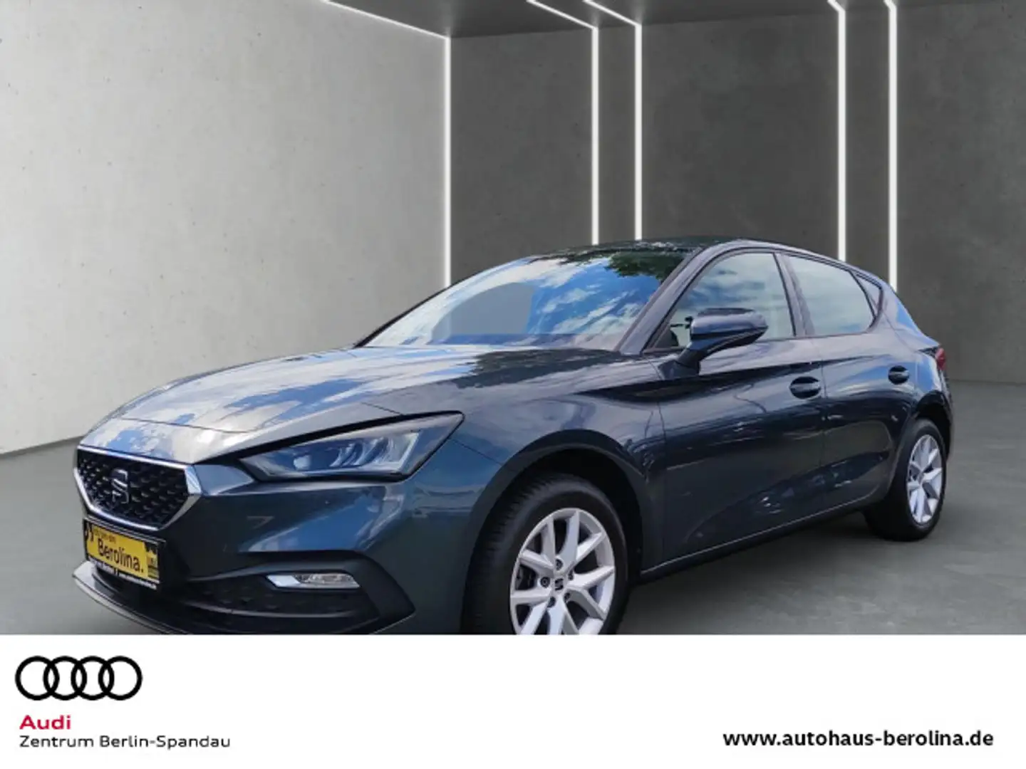 SEAT Leon 1.0 TSI Style *PDC*GRA*LED* Gris - 1