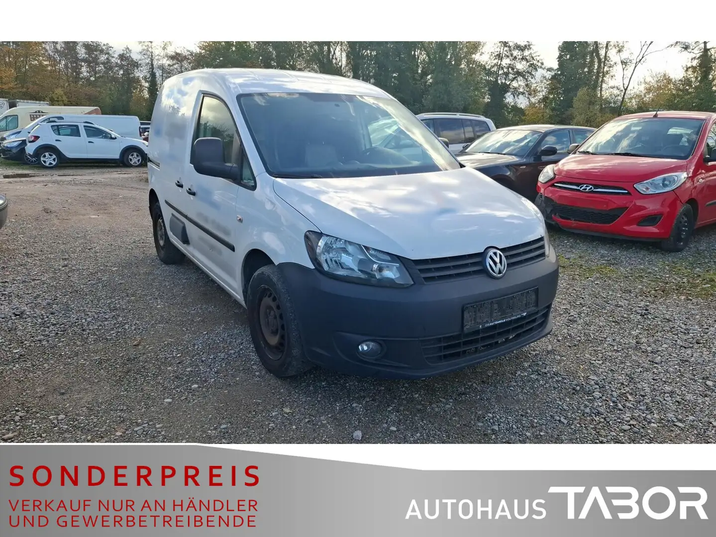 Volkswagen Caddy 1.6 TDI Kasten Weiß - 2