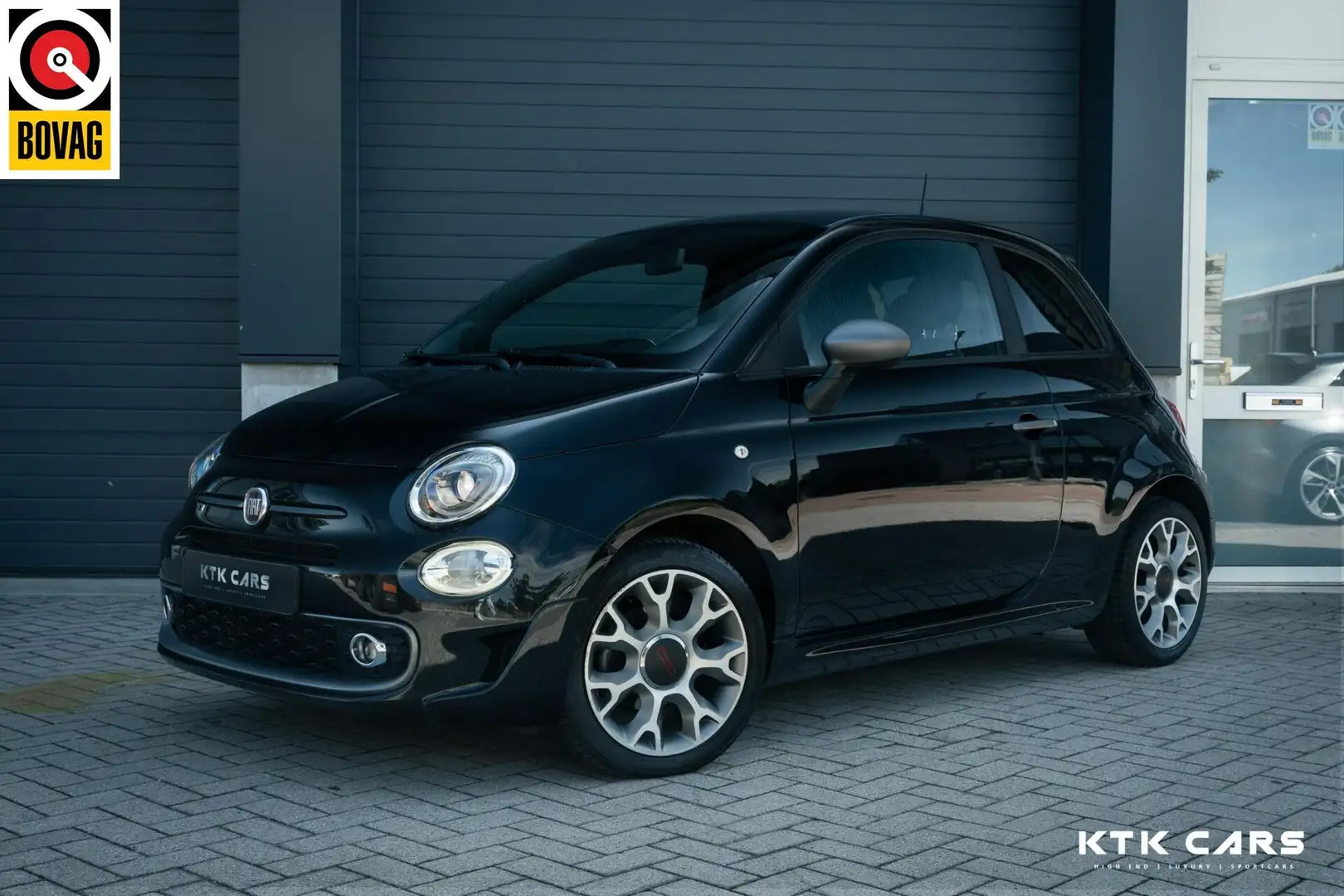Fiat 500 0.9 TwinAir Turbo Sport|VirtualCockpit|Bluetooth|U Czarny - 1