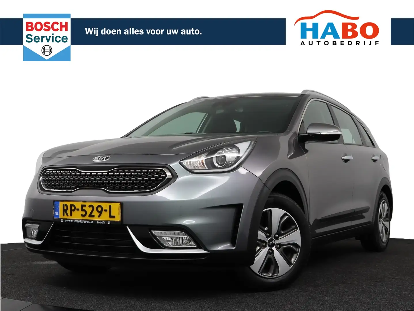 Kia Niro 1.6 GDI DYNAMICLINE HYBRID DCT6 AUTOMAAT ECC/CRUIS Grau - 1