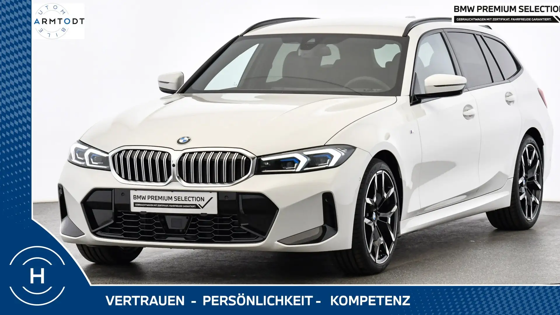 BMW 320 d xDrive *M-Sportpaket* Weiß - 1