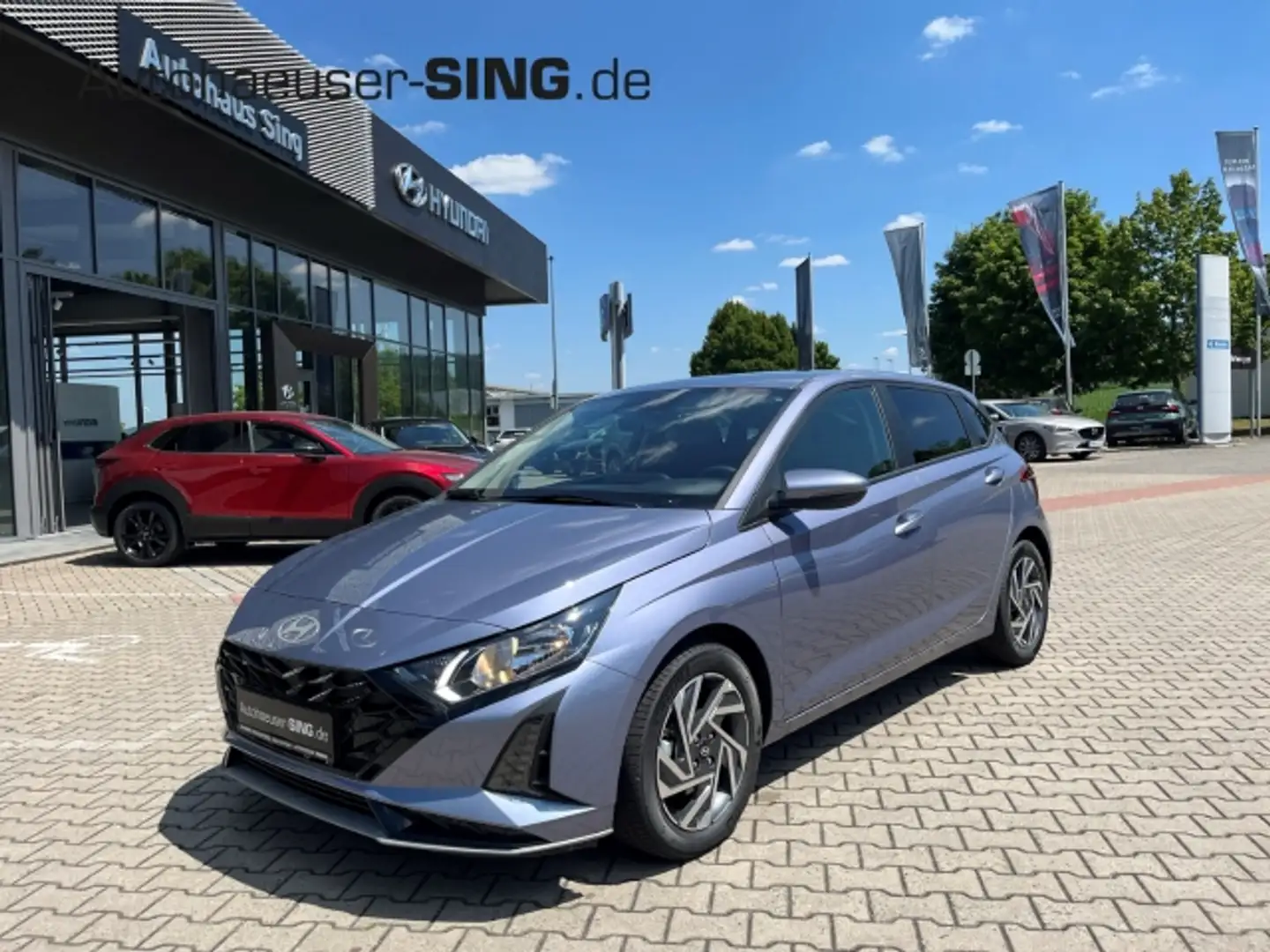 Hyundai i20 Automatik Kamera Klima Navi Spurhalte AC/AA Blau - 1