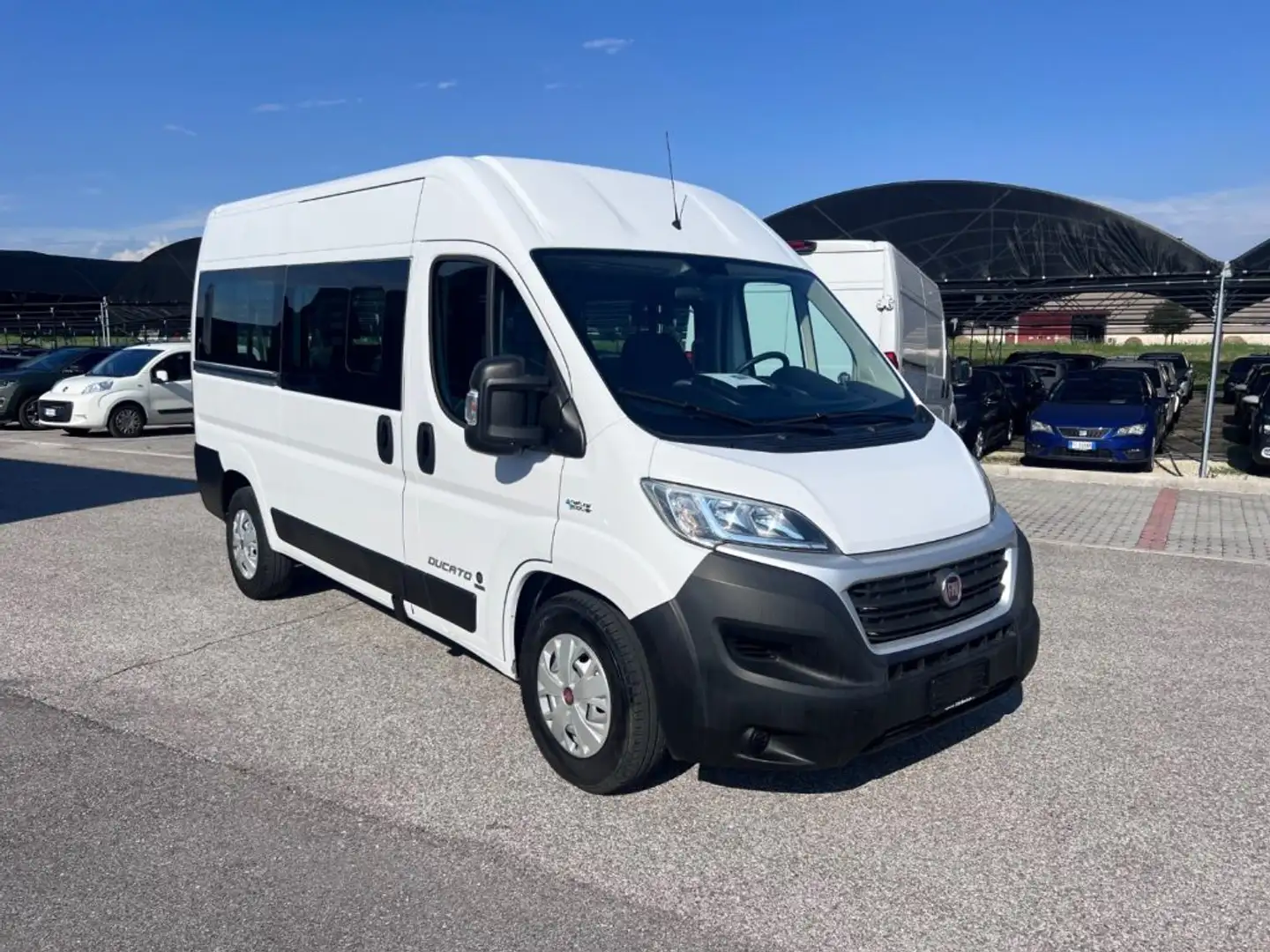 Fiat Ducato 3.0 CNG PM-TM Combi Maxi L2H2 9 Posti Bianco - 2