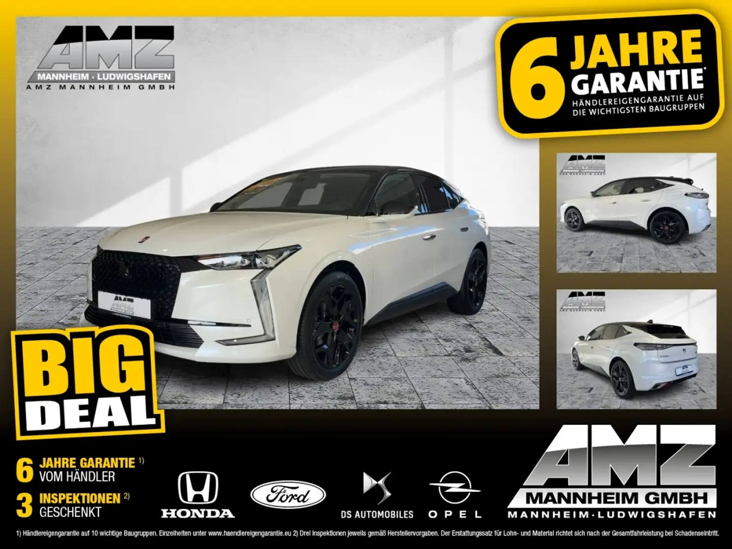 DS Automobiles DS 4 4 Hybrid 225 (Plug-In) S&S E-Tense Performance Lin Weiß - 1