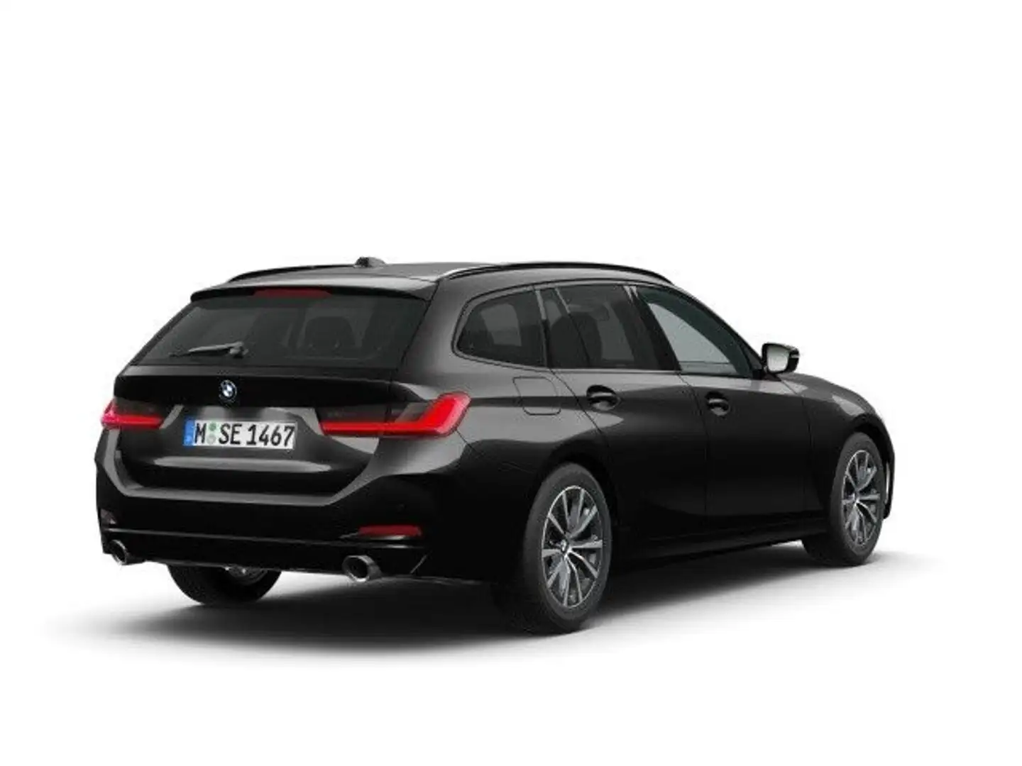 BMW 320 d Touring Automatik Panorama Klimaaut. PDC Schwarz - 2