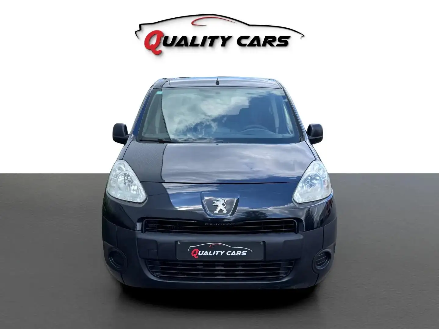 Peugeot Partner L2 | Long Chassis | 1.6 HDI | 90CV | 3 PL | Airco Zwart - 2
