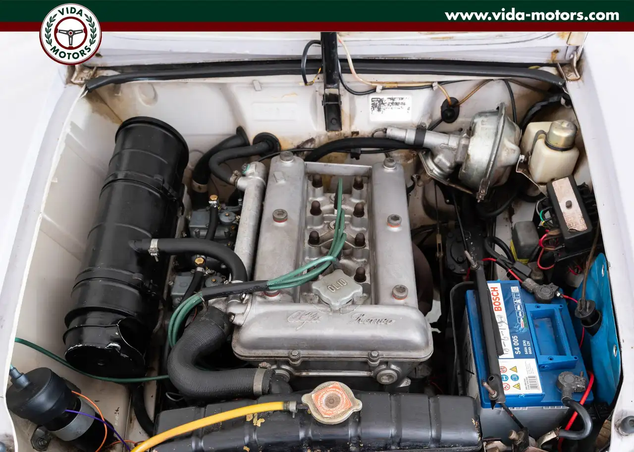 Alfa Romeo Giulia Super 1600 Biscione * TARGHE ORIGINALI * TAGLIANDATA, foto 12