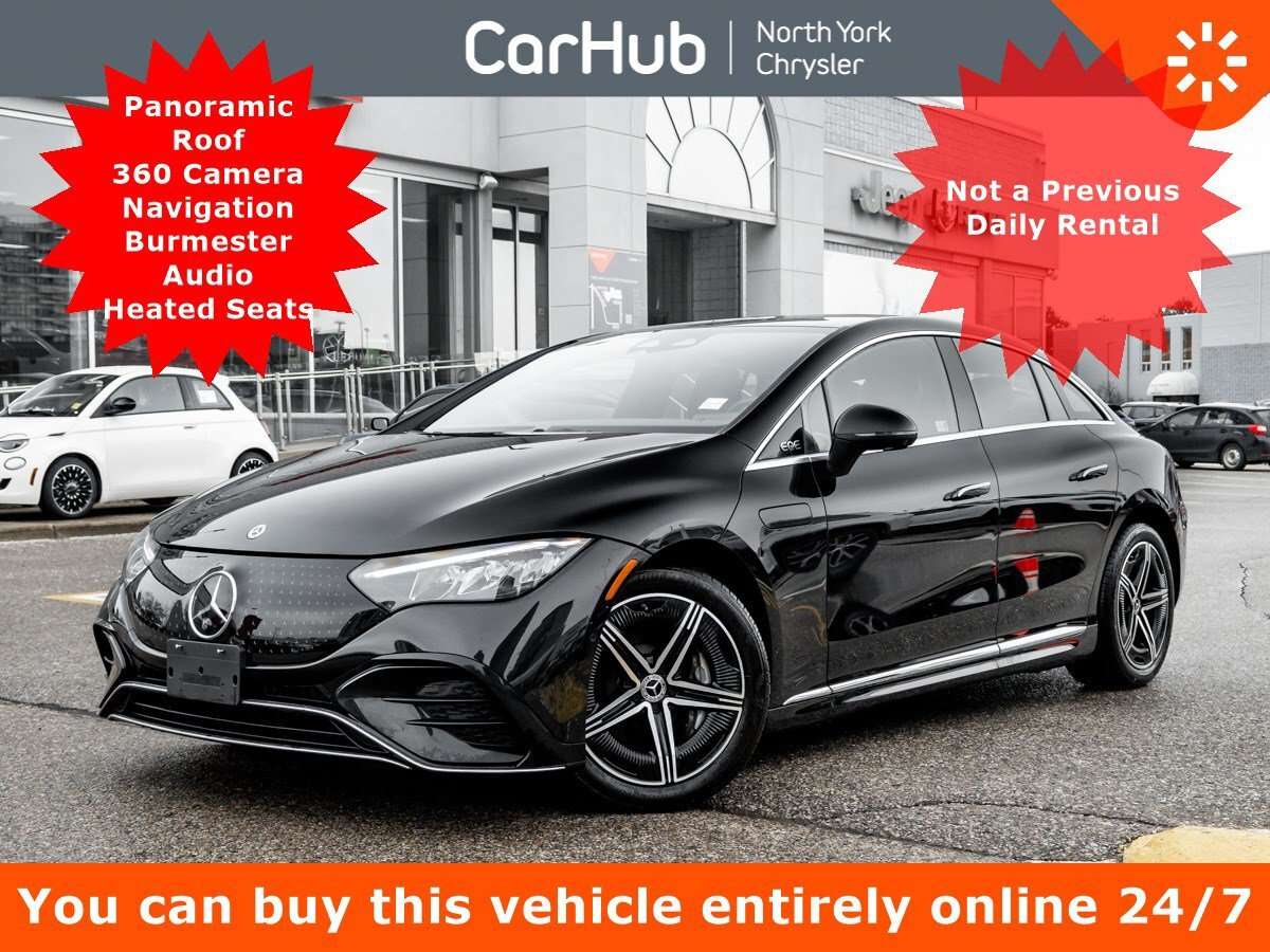 2024 Mercedes-Benz EQE 350 Panoroof 360 Cam Nav Burmester Audio Heated Se