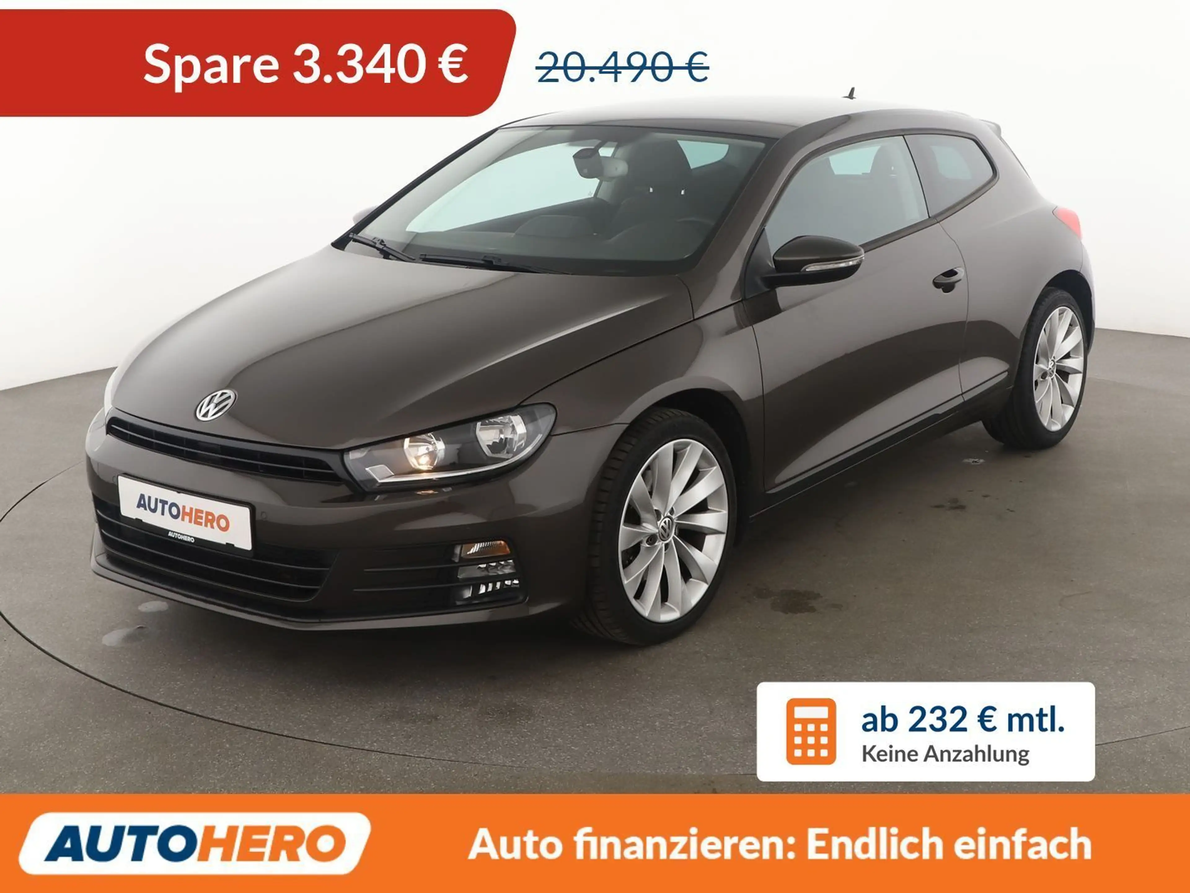 Volkswagen Scirocco 2.0 TSI BlueMotion Aut.*PDC*TEMPO*SHZ*