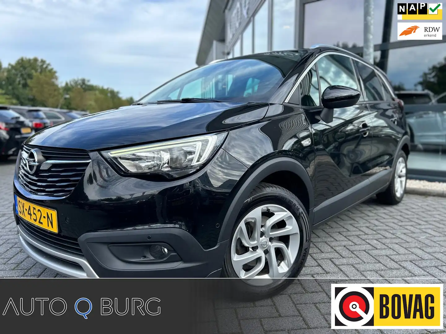 Opel Crossland X 1.2 Turbo Innovation | Trekhaak | Navi | Cruise | Noir - 1