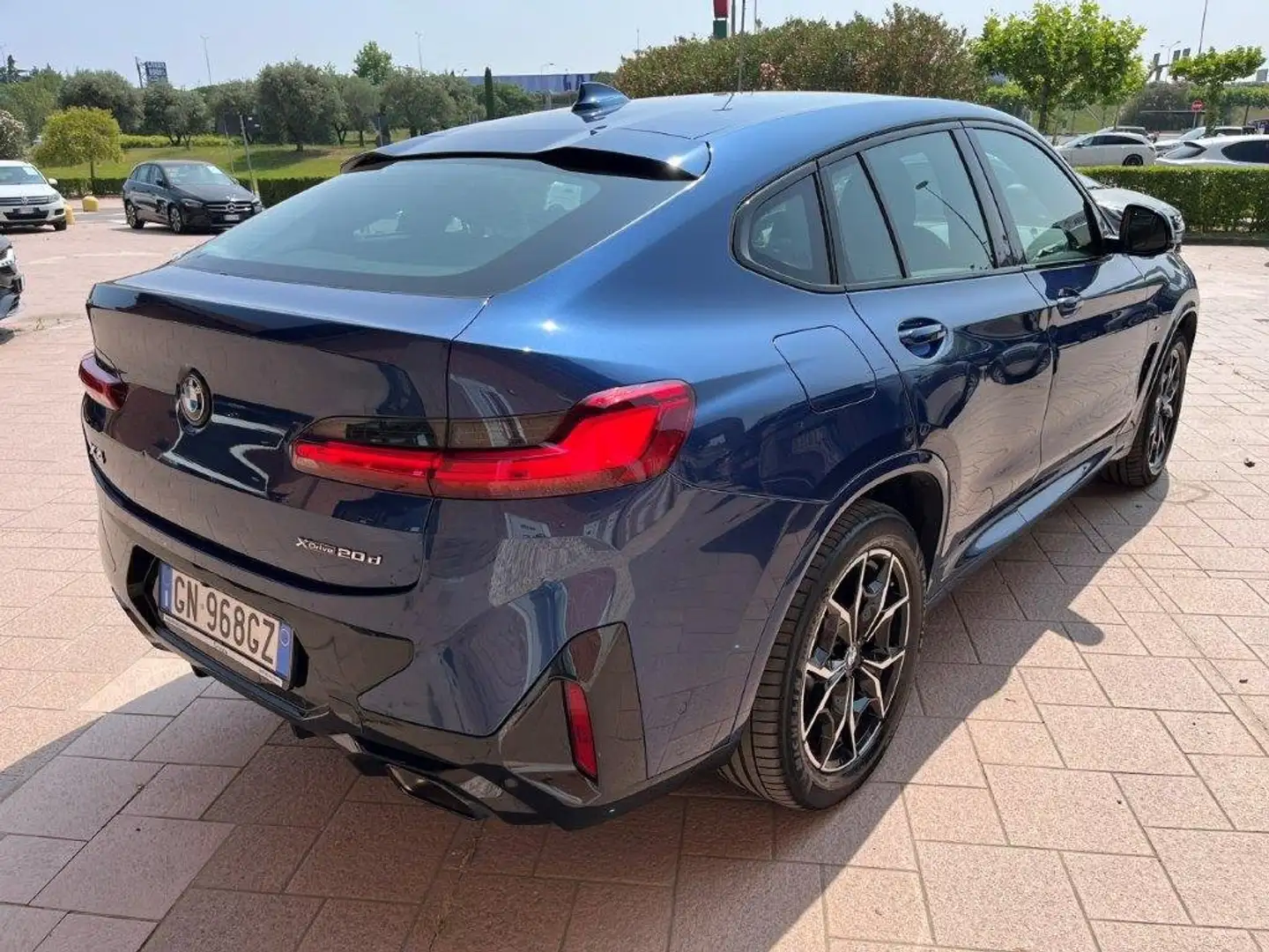 BMW X4 X4 xdrive20d mhev 48V Msport auto Blu/Azzurro - 2