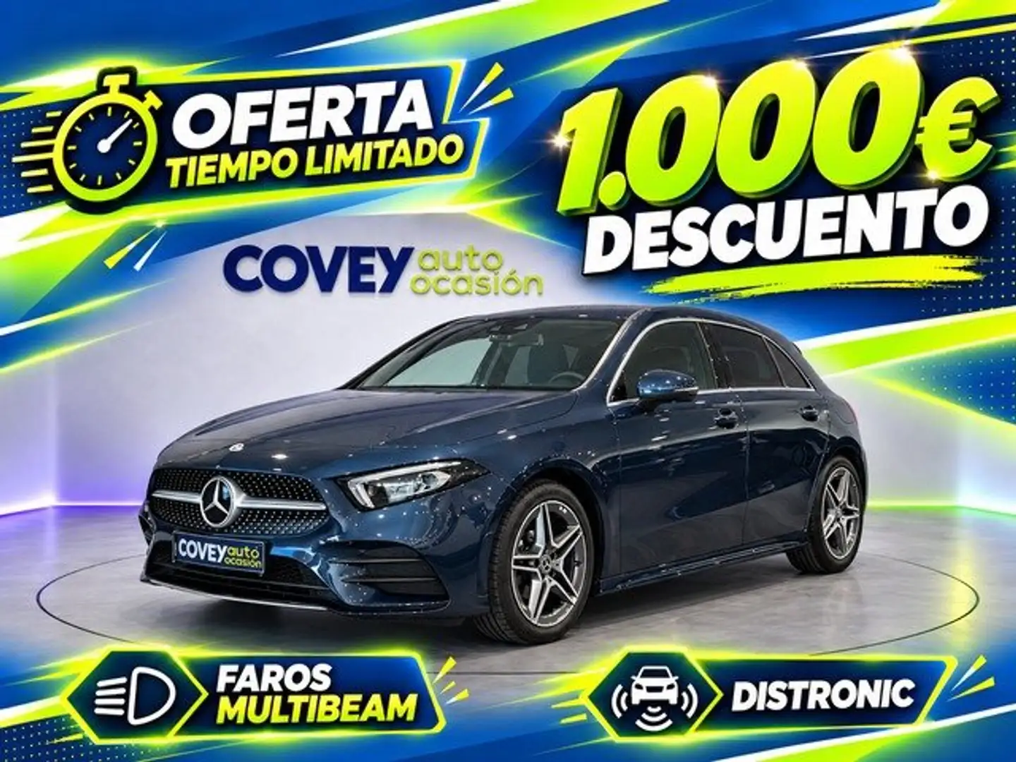 Mercedes-Benz A 250 250e 8G-DCT Azul - 1