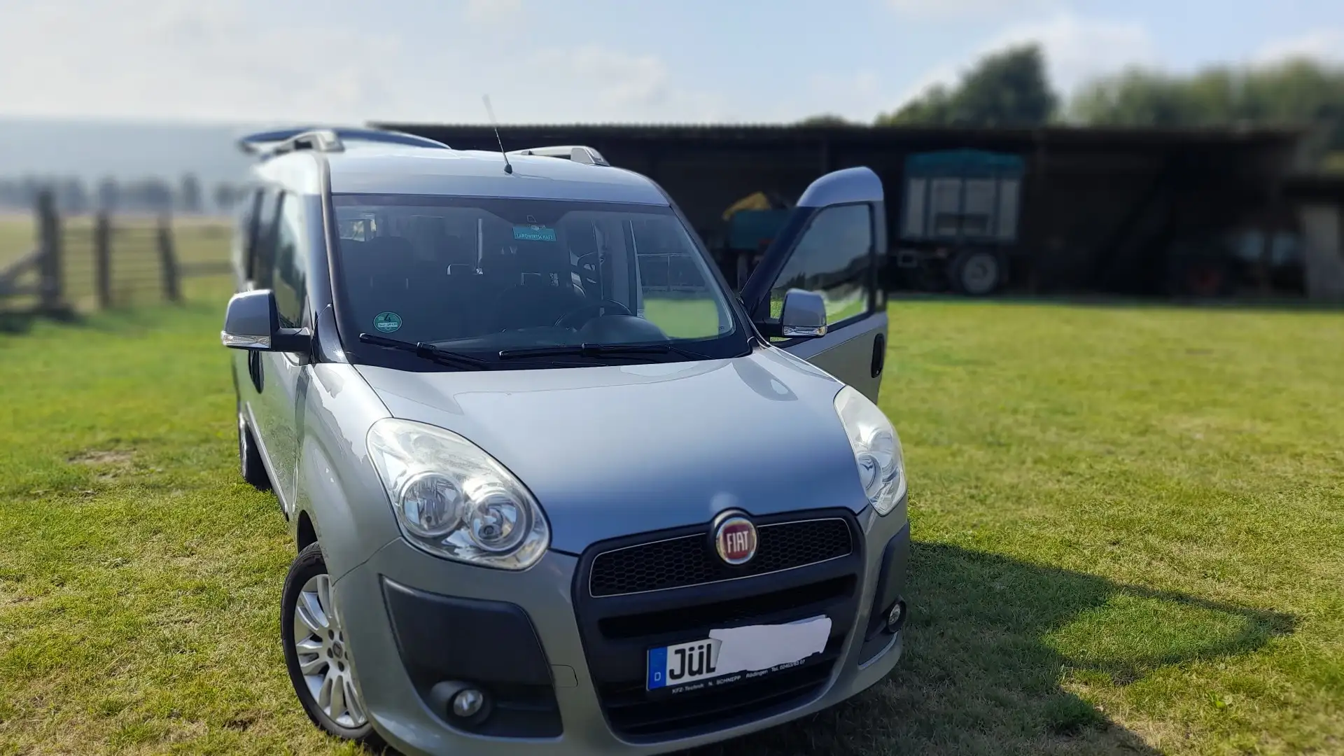 Fiat Doblo SX Maxi Kombi Szürke - 1