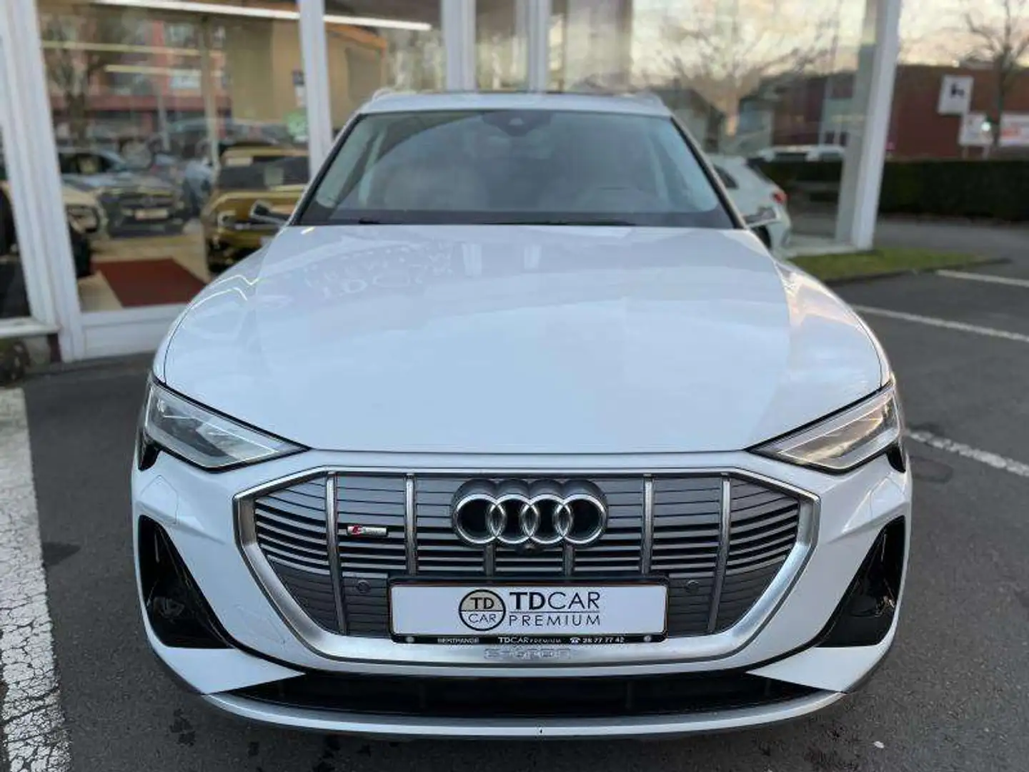 Audi e-tron Sportback 55 S-Line Quattro Blanc - 2