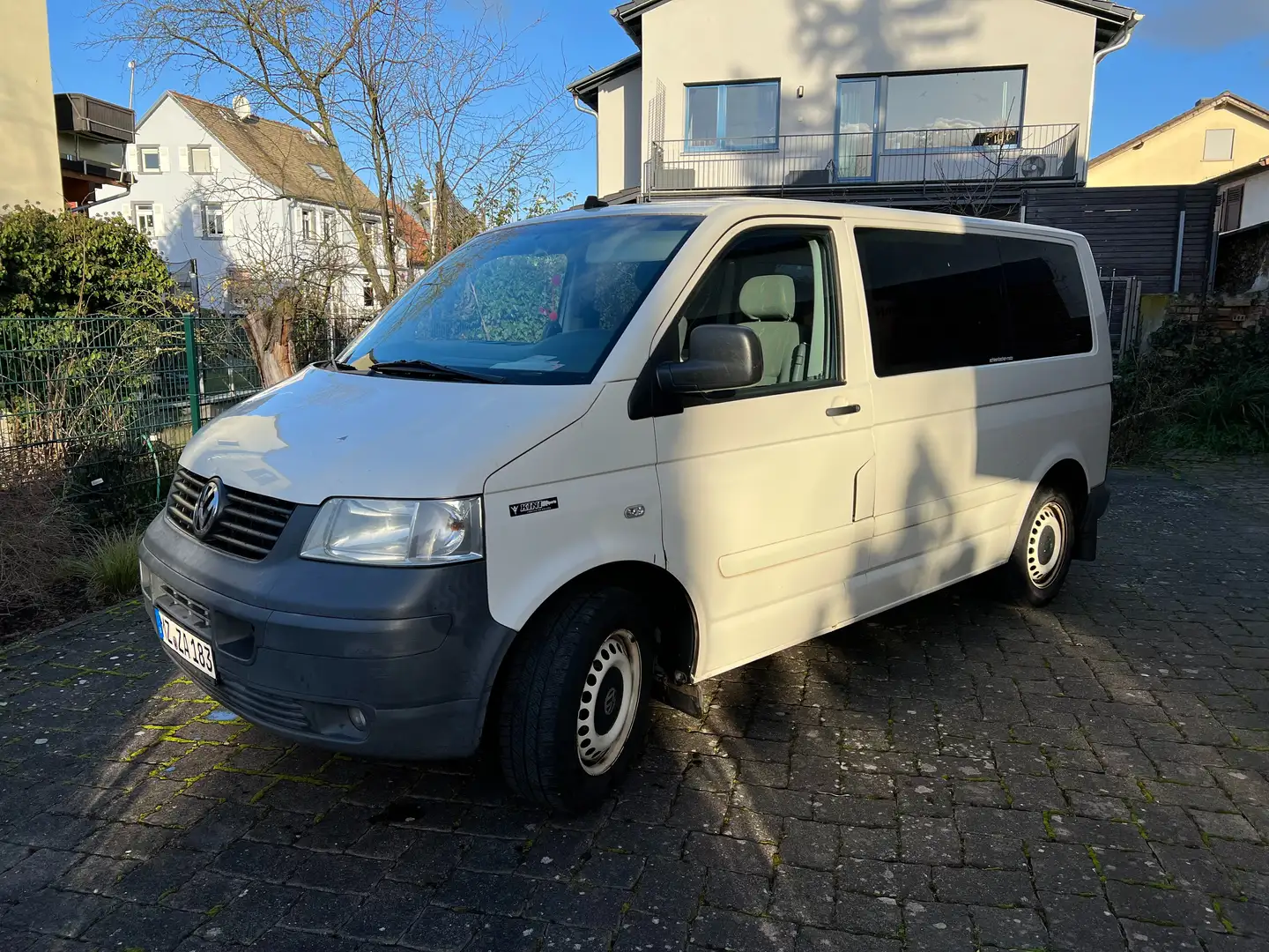 Volkswagen T5 Transporter Transporter T5 DPF 7HB101/WF2/ZD1/ZP4 MHD Blanc - 1