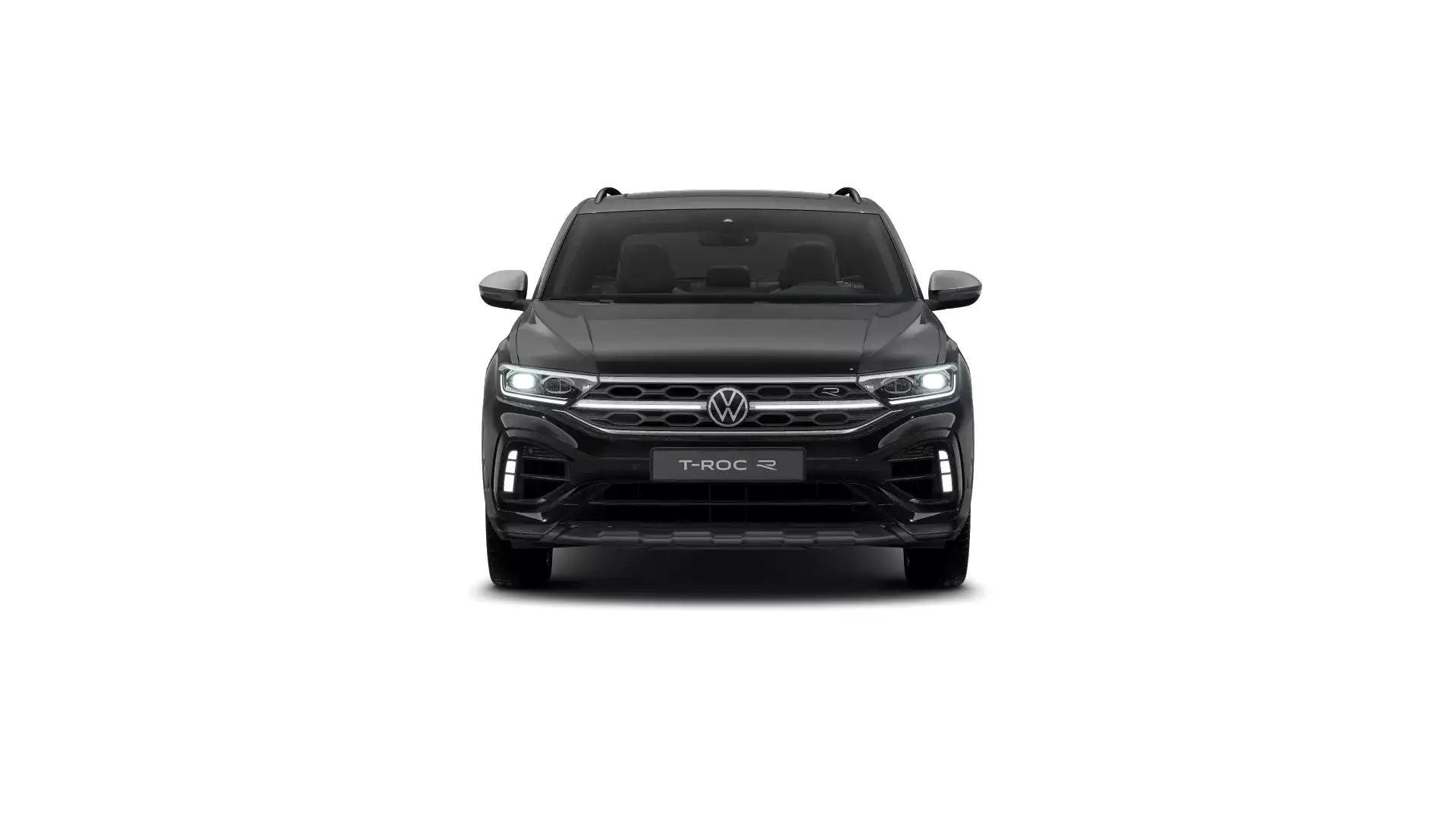 Volkswagen T-Roc R-Line 2.0 TSI DSG 4M *AHK*ACC*DCC*IQ*PANO Schwarz - 2