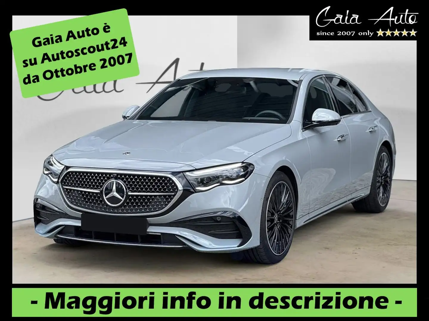 Mercedes-Benz E 220 d AMG Line Premium auto (varie dispo. 2023/2024) Grijs - 1