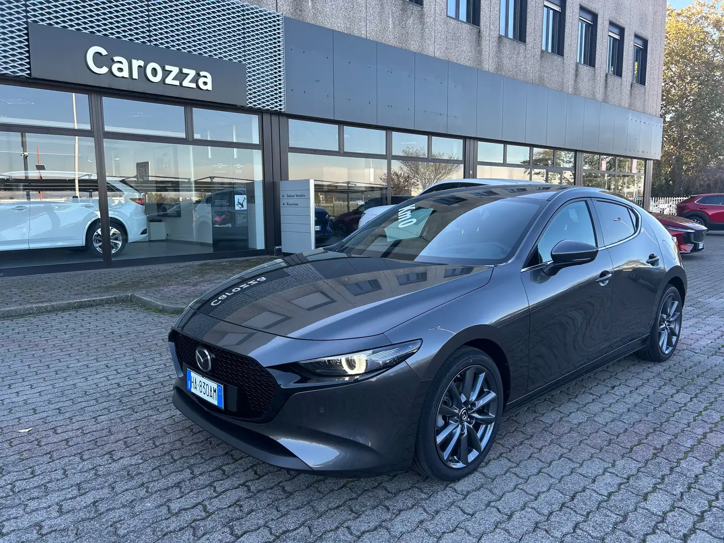 Mazda 3 3 5p 2.5 m-hybrid Exclusive Line 140cv Gris - 1