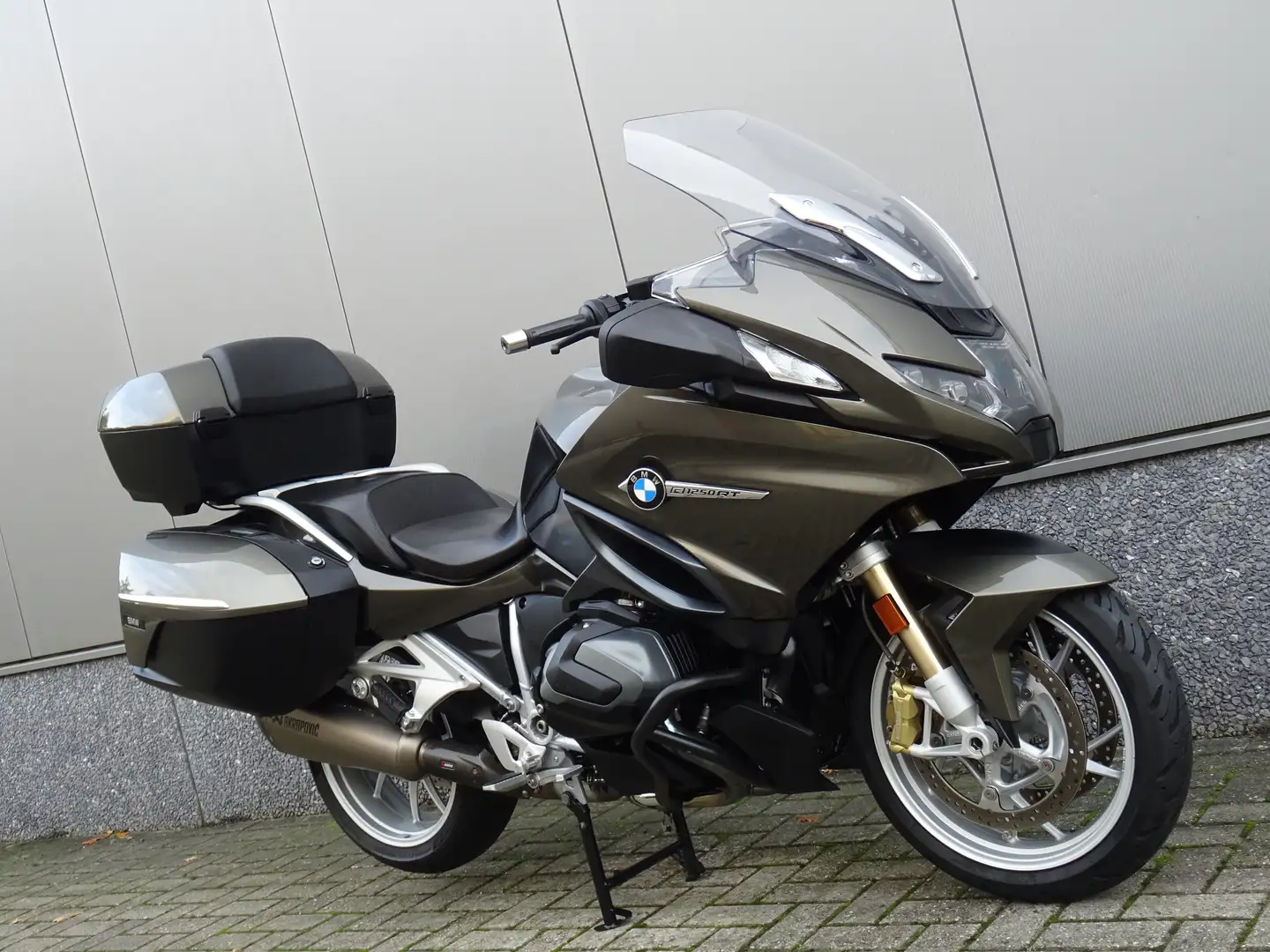 BMW R 1250 RT ABS VERLAAGD Szary - 2
