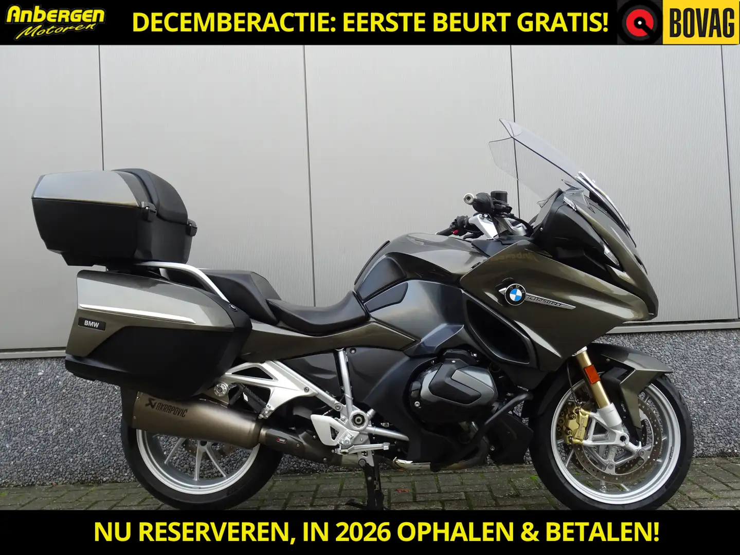 BMW R 1250 RT ABS VERLAAGD Szary - 1