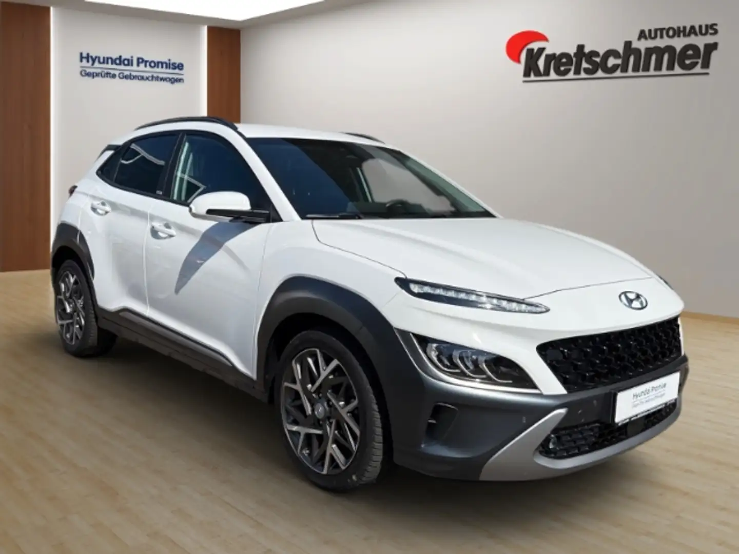Hyundai KONA Prime Hybrid 2WD *FACELIFT*AUTOMATIK*LED*NAVI*ACC* Wit - 2