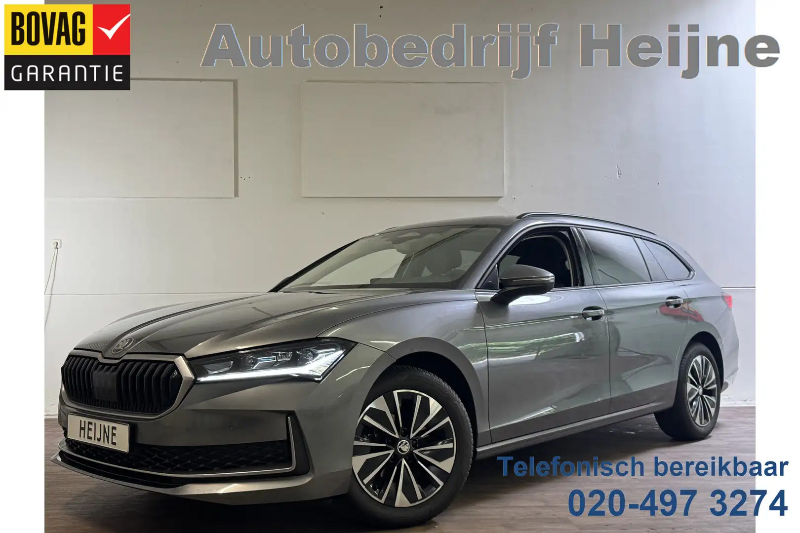 Skoda Superb Combi 1.5n TSI 150PK DSG HYBRID BUSINESS CAMERA | Grijs - 1