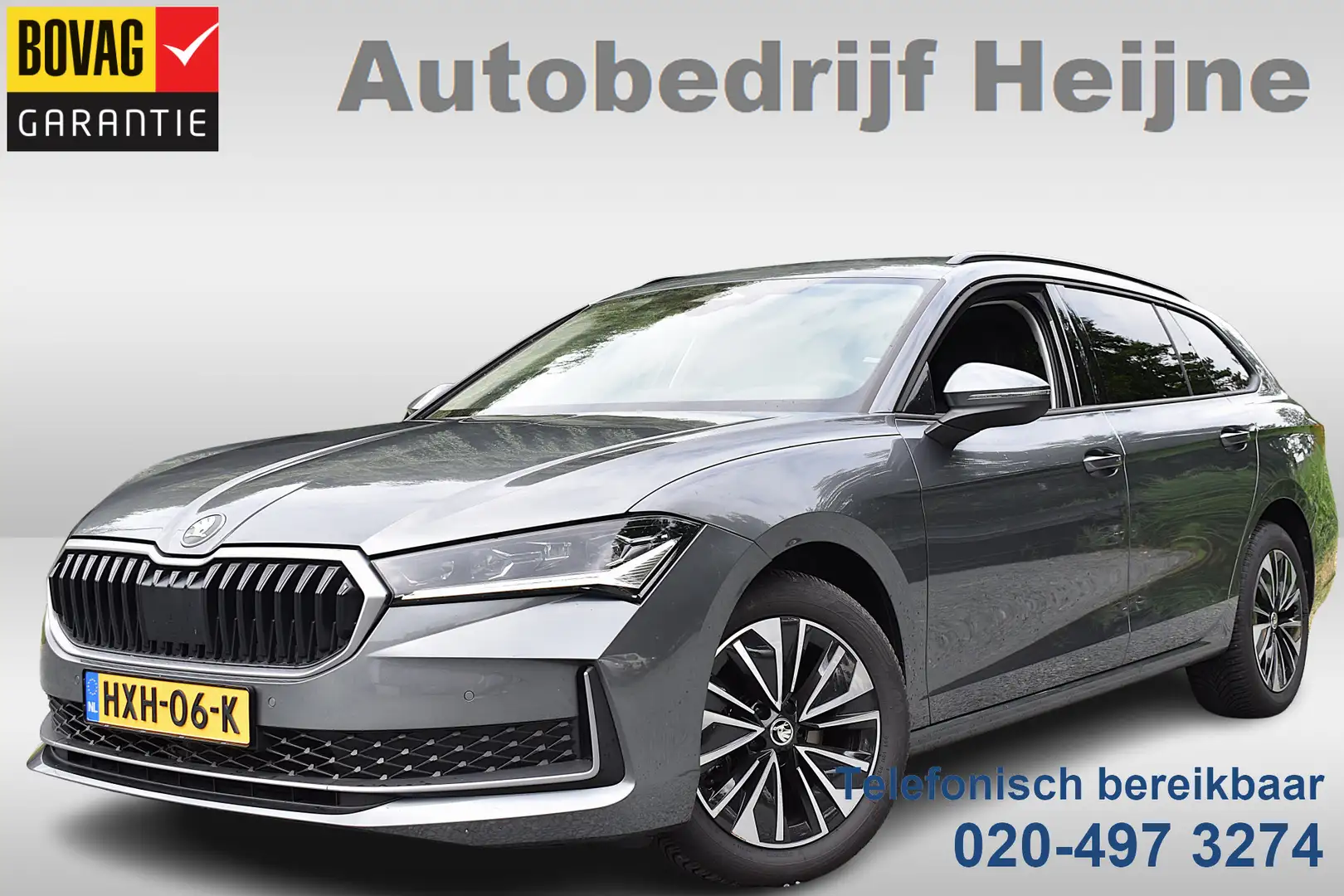 Skoda Superb Combi 1.5 TSI 150PK DSG MHEV BUSINESS CAMERA | MAS Grijs - 1