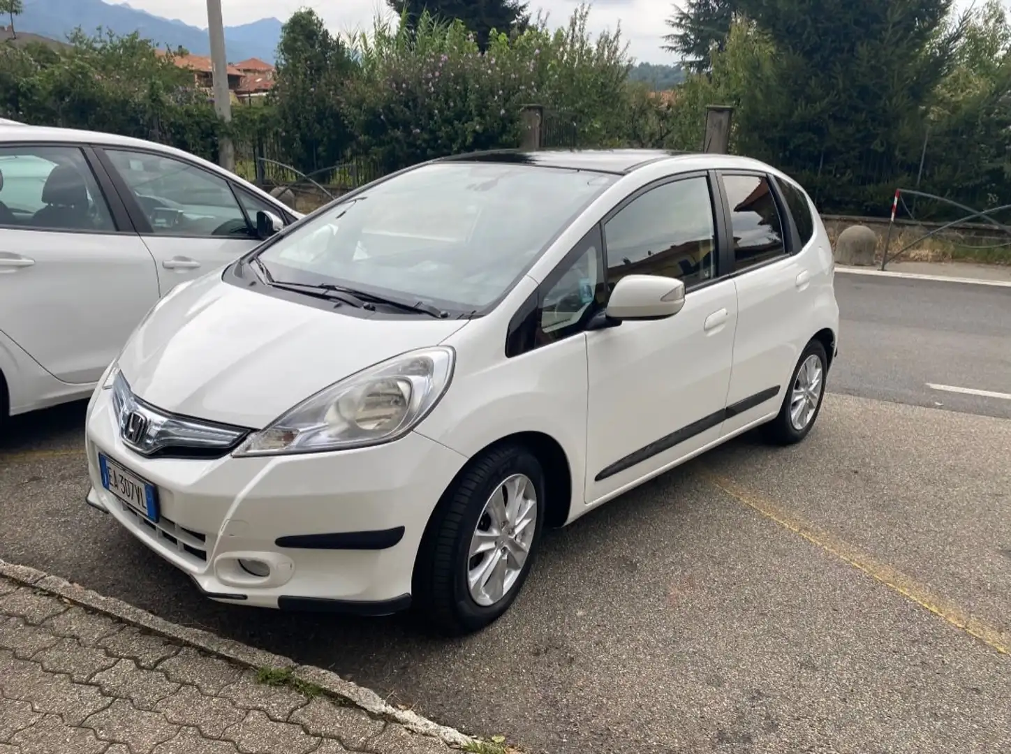 Honda Jazz Jazz 1.3 hybrid Elegance cvt Bianco - 2