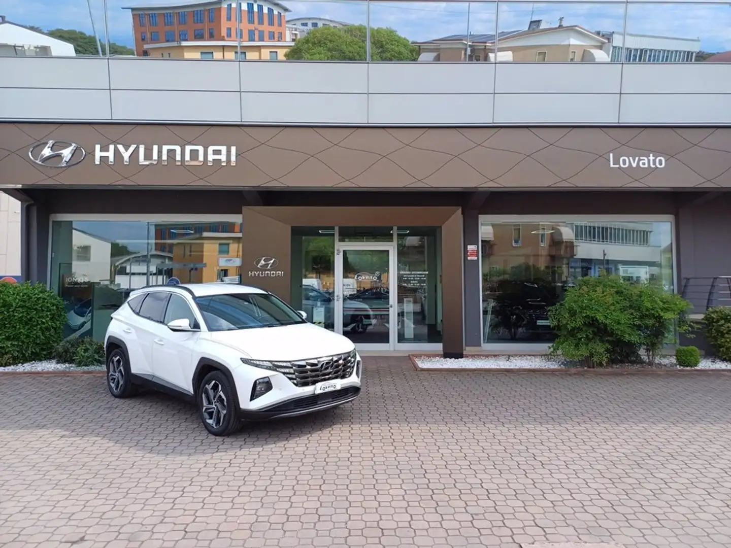 Hyundai TUCSON NEW 1.6HEV AT 230 EXELLENCE 21 Blanc - 1