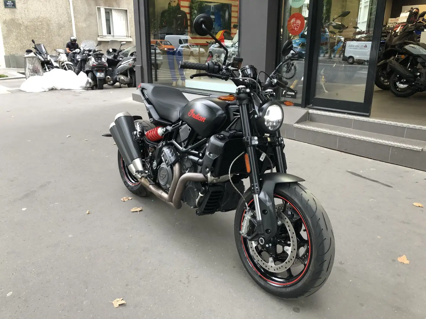 Indian FTR 1200 Чорний - 1