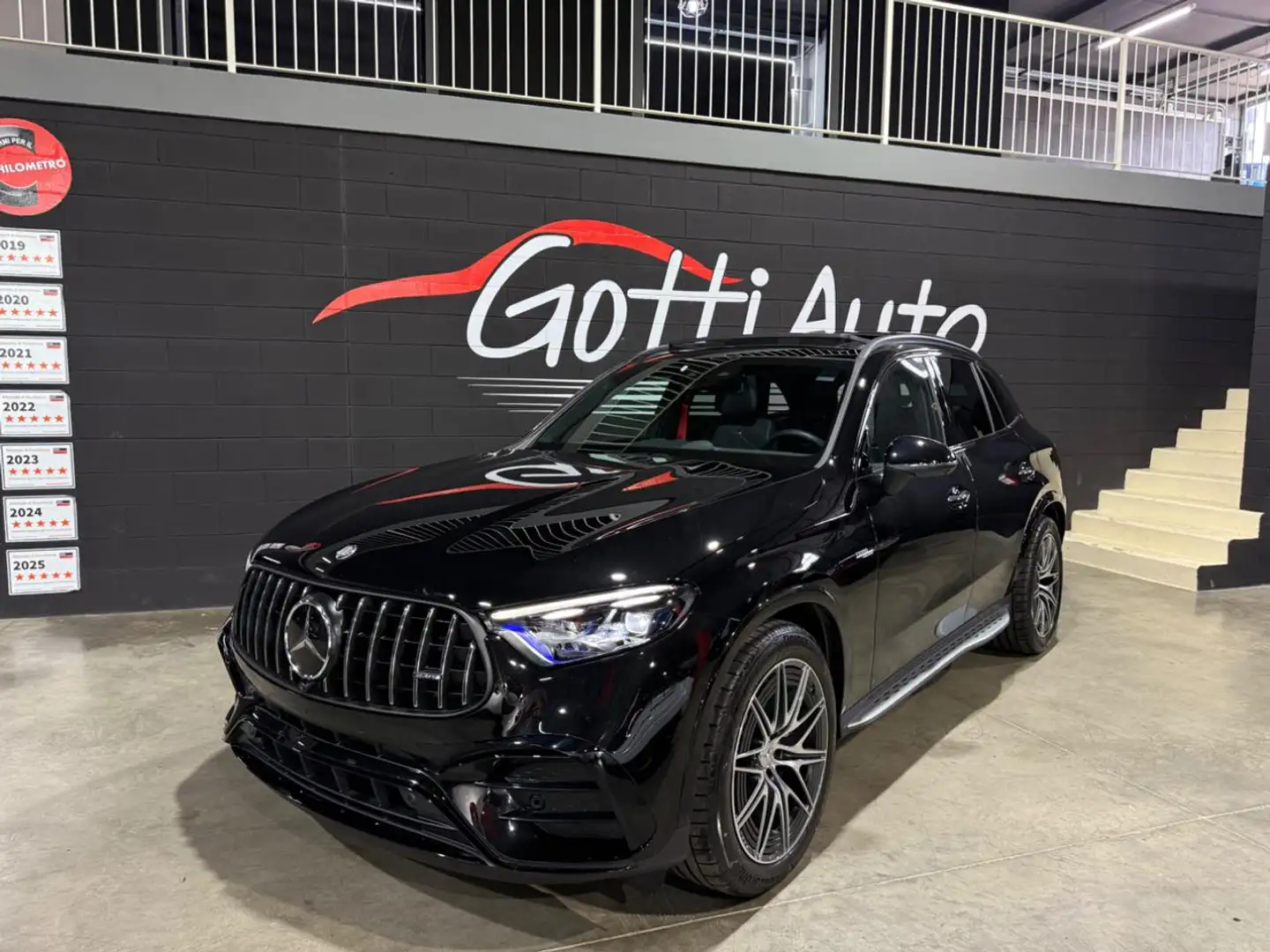 Mercedes-Benz GLC 43 AMG PREMIUM AMG PLUS LISTINO 110K UFFICIALE ITALIANA Nero - 1