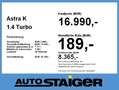 Opel Astra K 1.4 Turbo Edition Automatik, PDC, SHZ, Piros - thumbnail 4