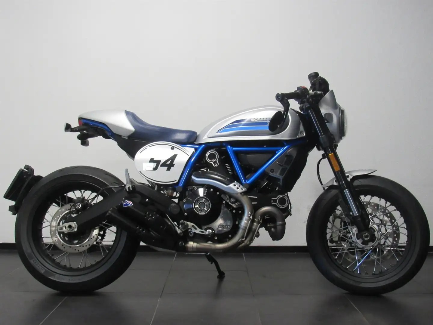 Ducati Scrambler CAFE RACER Albastru - 1