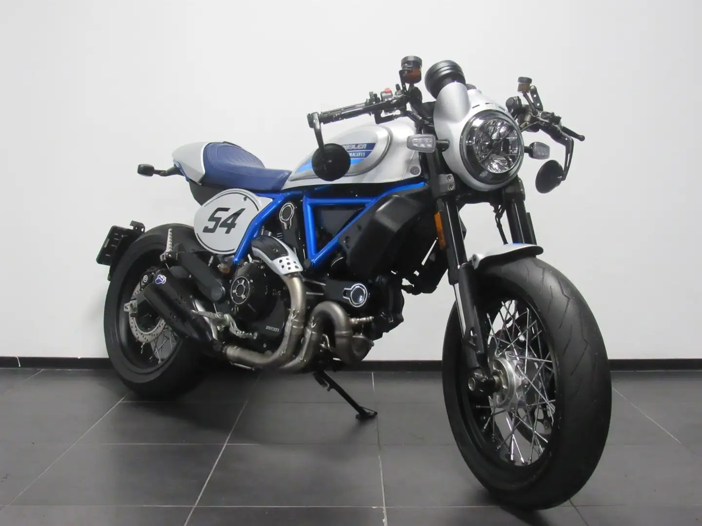 Ducati Scrambler CAFE RACER Albastru - 2