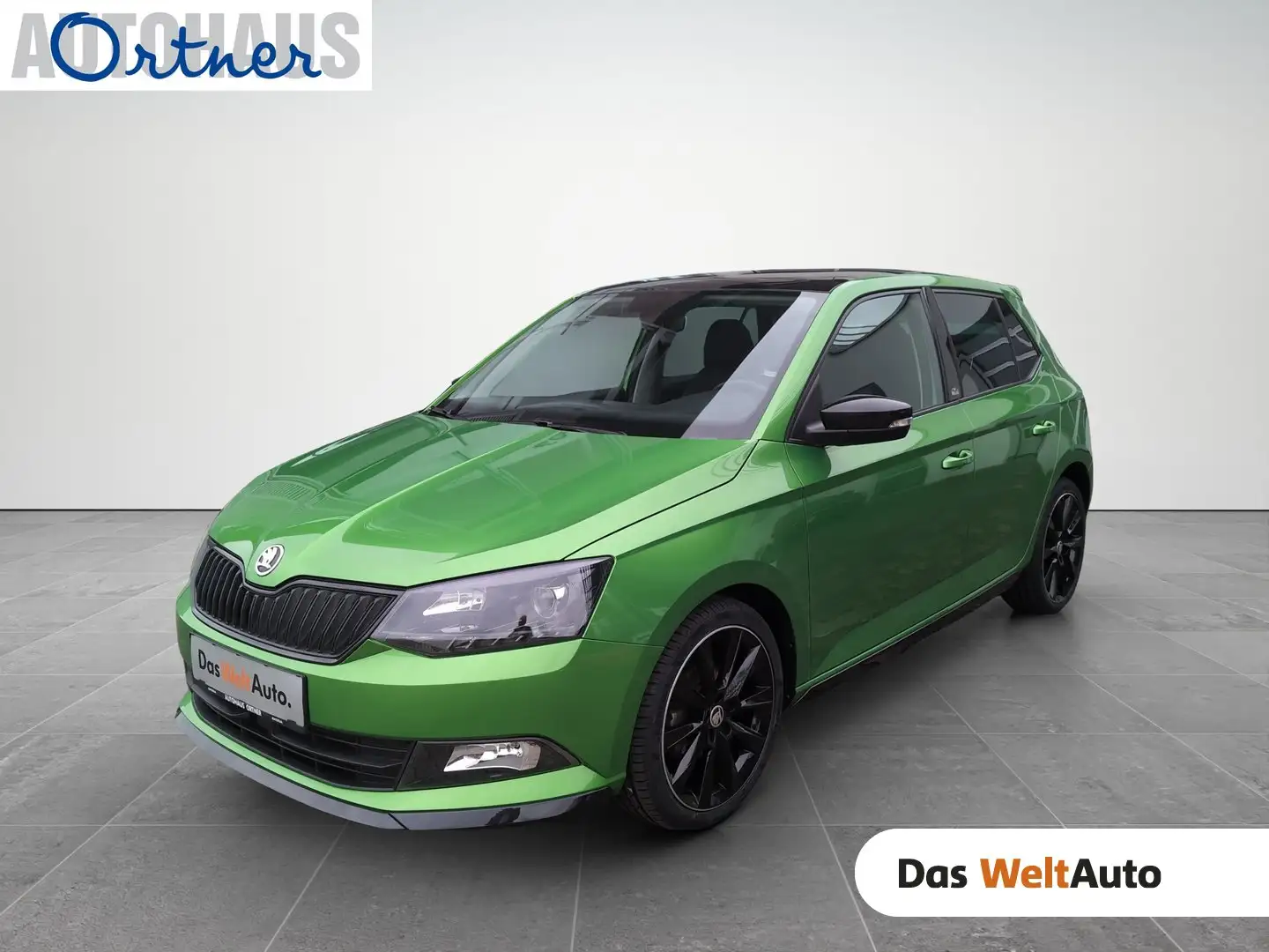 Skoda Fabia Monte Carlo TSI Grün - 1