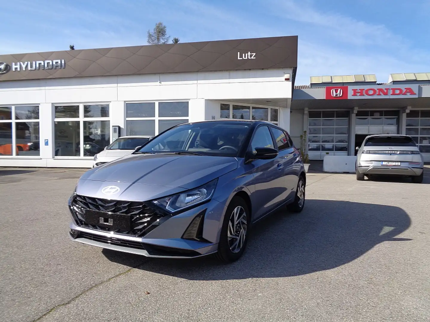 Hyundai i20 1,0 T-GDI i-Line Plus FACELIFT Grau - 1
