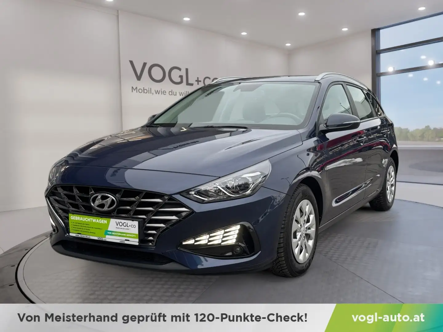 Hyundai i30 Kombi 1,0 T-GDI i-Line Plus DCT Blau - 1