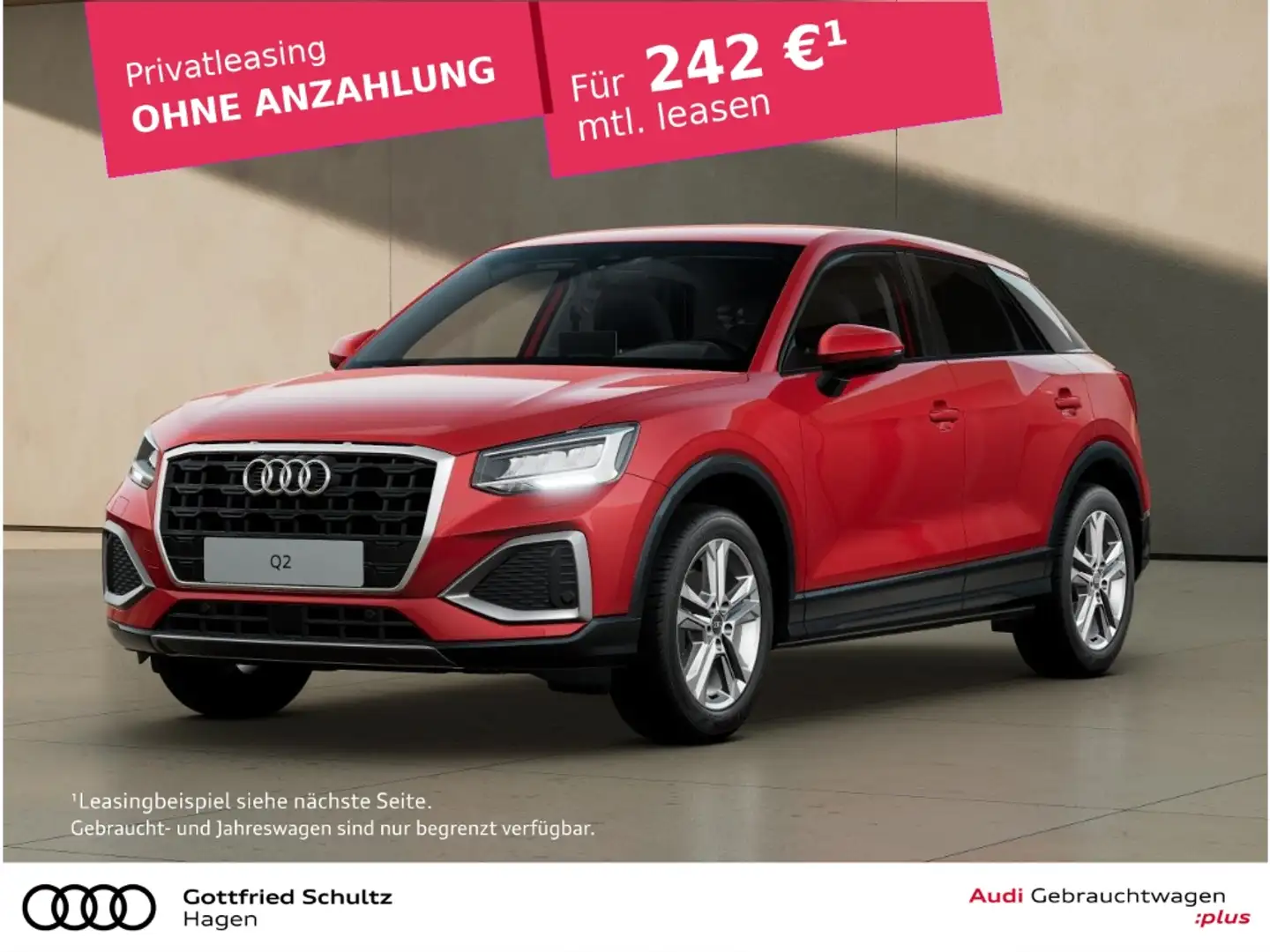 Audi Q2 35 TFSI S-tronic LED AHK GRA SHZ advanced Gelb - 1