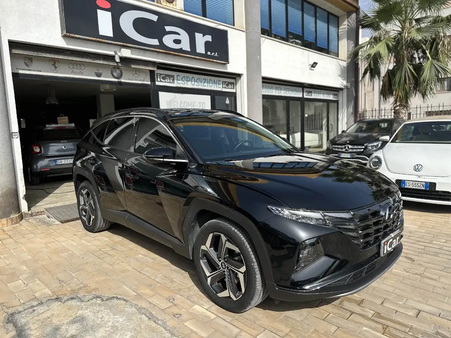 Hyundai TUCSON III 1.6 hev Exellence 2wd auto Schwarz - 2