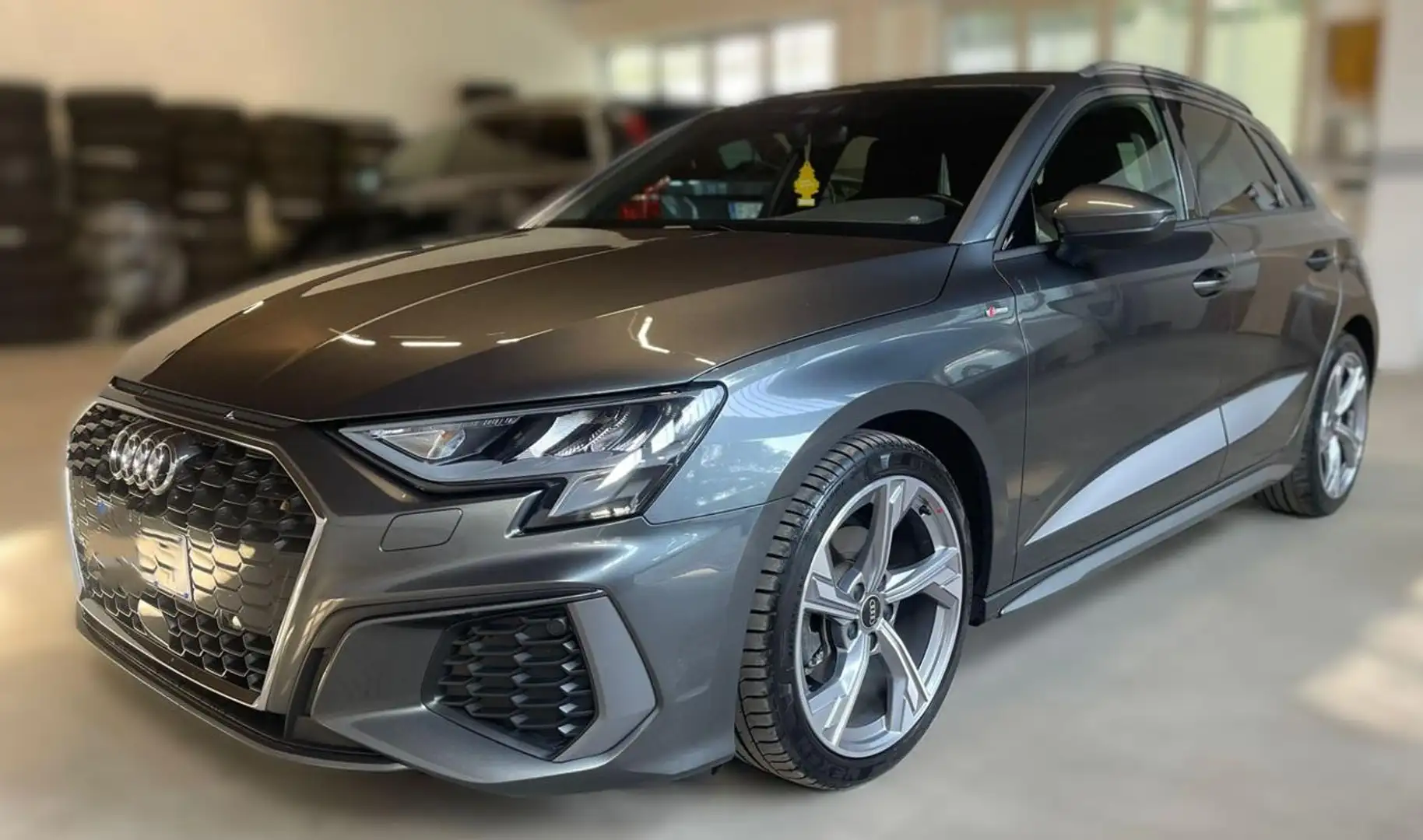 Audi A3 SPB 30 TDI S tronic S line edition Grigio - 1