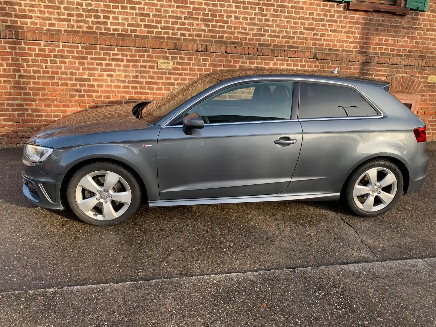 Audi A3 ambition quattro Pano S Line im Bestzustand Gris - 2
