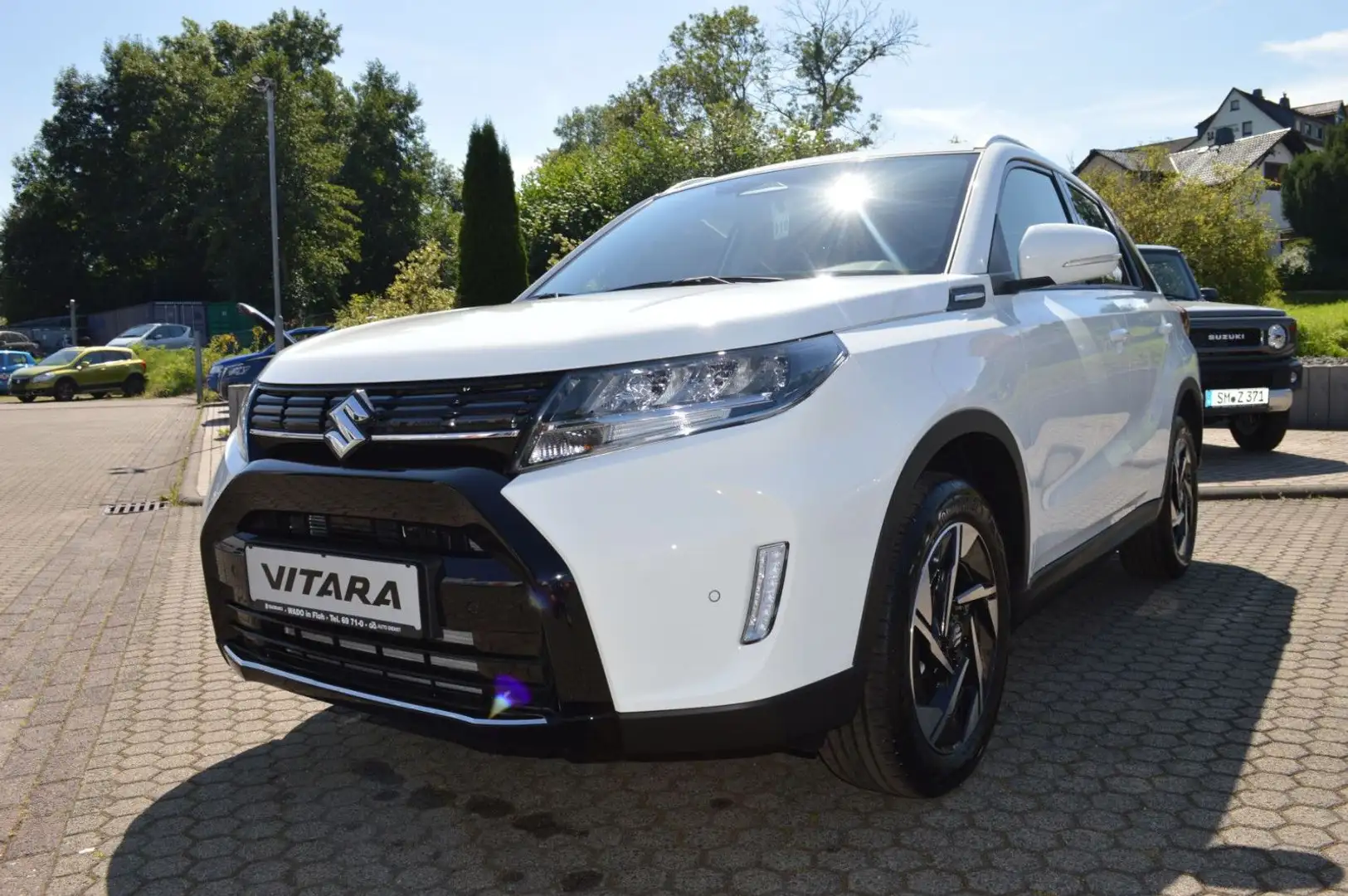 Suzuki Vitara 1.4 BOOSTERJET Hybrid Comfort+ Allgrip Blanc - 1