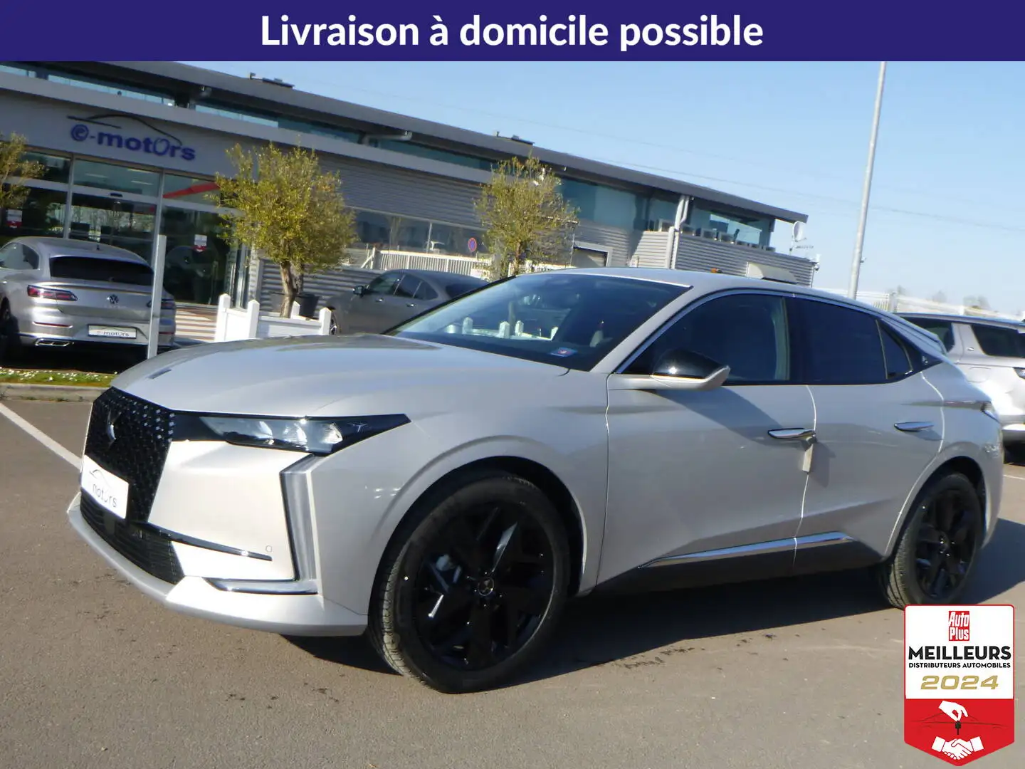 DS Automobiles DS 4 Hybride 136 e-DCT6 Pallas +Pack confort Blanc - 1