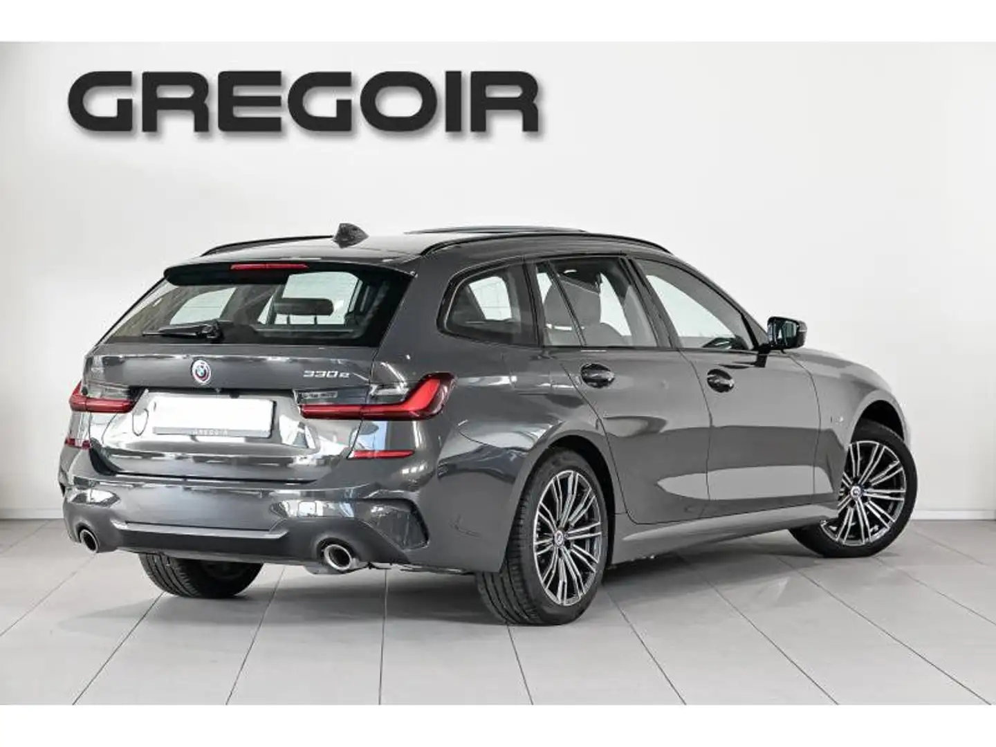BMW 330 330e xDrive Touring Model M Sp Gris - 2