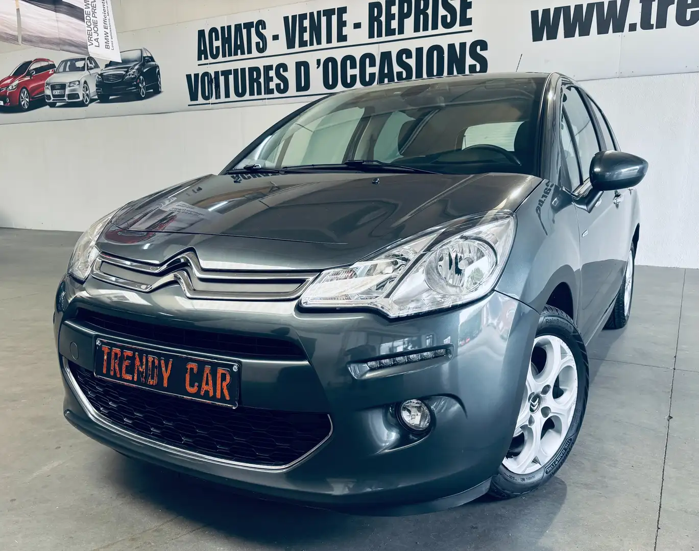 Citroen C3 C3 1.2i PureTech Business GPS+CAMERA+CARNET+AIRCO Grigio - 1