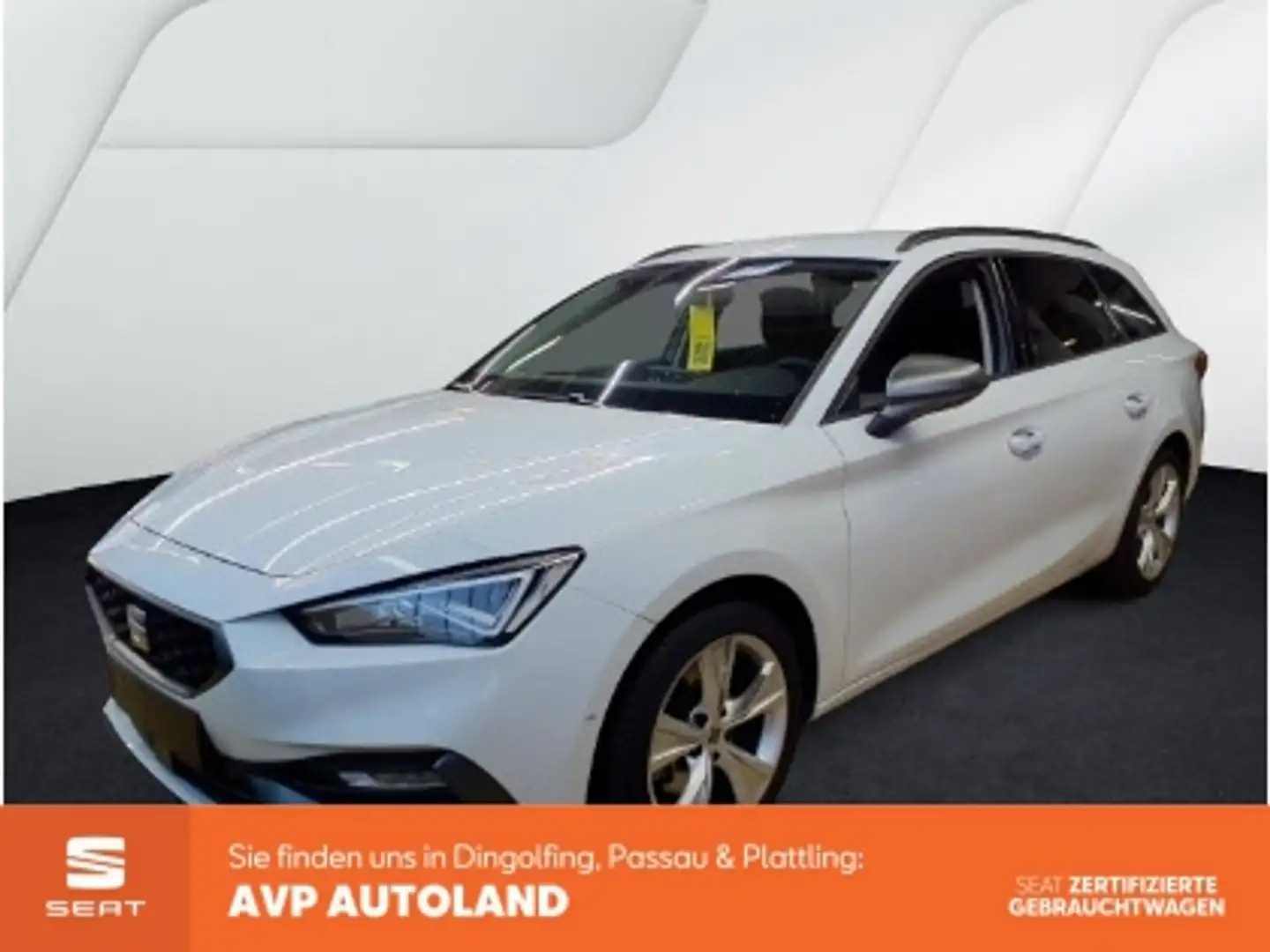SEAT Leon Sportstourer 2.0 TDI DSG FR | NAVI | LED | Weiß - 1