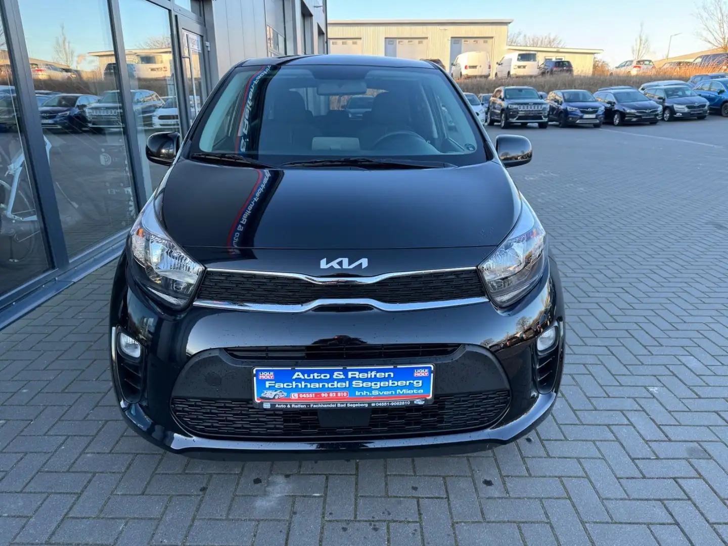 Kia Picanto 1.2 Vision*NAVI*KAMERA*SITZHZG*5TRG Schwarz - 2