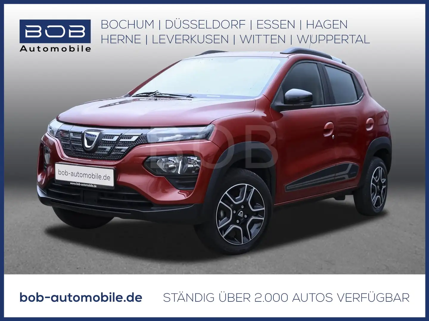 Dacia Spring NAVI PDC KLIMA BT ZV SERVO eFH ABS Rouge - 1